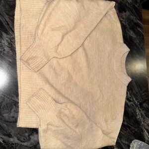 ASOS Petite Cream Turtleneck Sweater